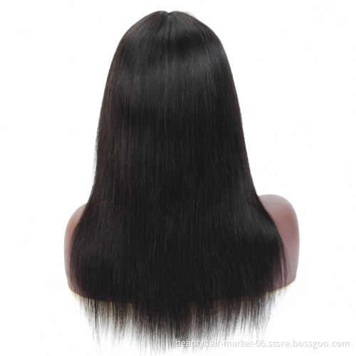 Brazilian Silky Straight Human Hair Lace Wigs Remy Straight Hair Wigs Human Hair Straight Lace Front Wigs For Black Women